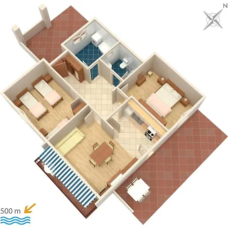 With A Parking Space Rabac, Labin - 2340 * Рабац